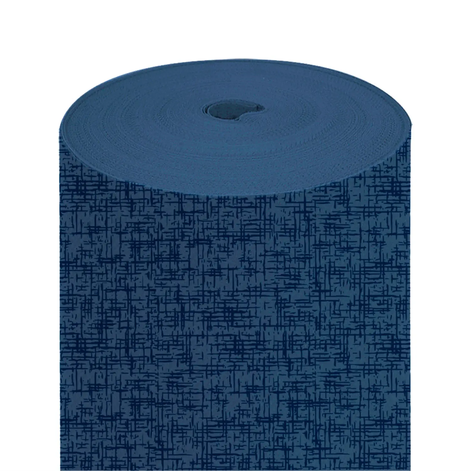 Tovaglia rotolo 'jazz' 55 g/m2 1,20x50 m blu marino airlaid (1 unità)
