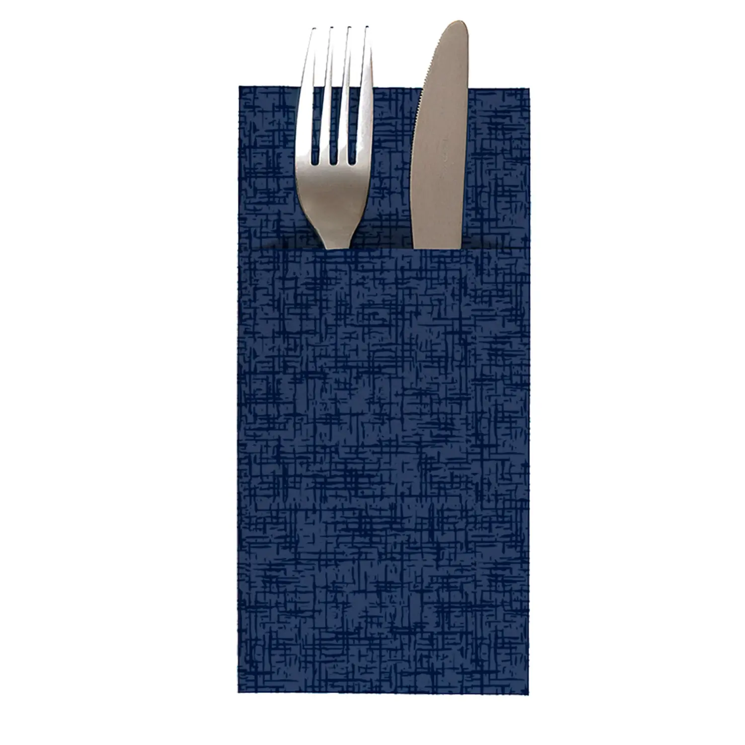 Tovaglioli canguro 'jazz' 55 g/m2 40x40 cm blu marino airlaid (700 unità)