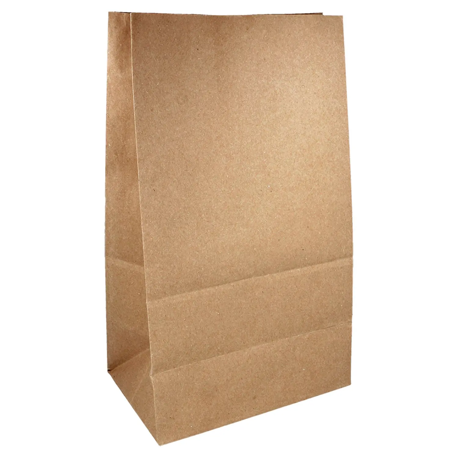 Sacchetti sos senza manici per frutta  60 g/m2 22+14x37 cm naturale kraft (500 unità)