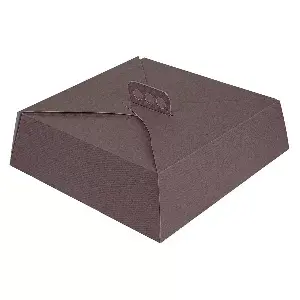 Scatole per torte thepack  34x34x10 cm cioccolato cartone nano-micro (100 unità)