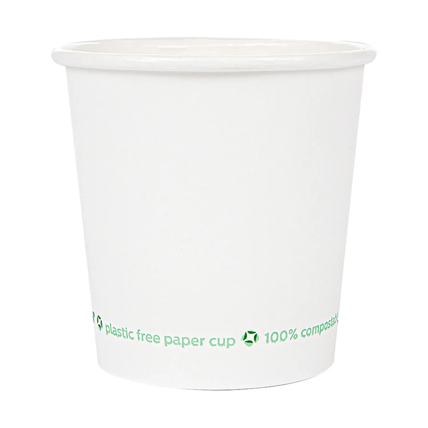 Bicchieri bevand fredde e calde 1 parete espresso 70 ml 190 g/m2 ø5/3,5x4,9 cm bianco cartone (1000 unità)