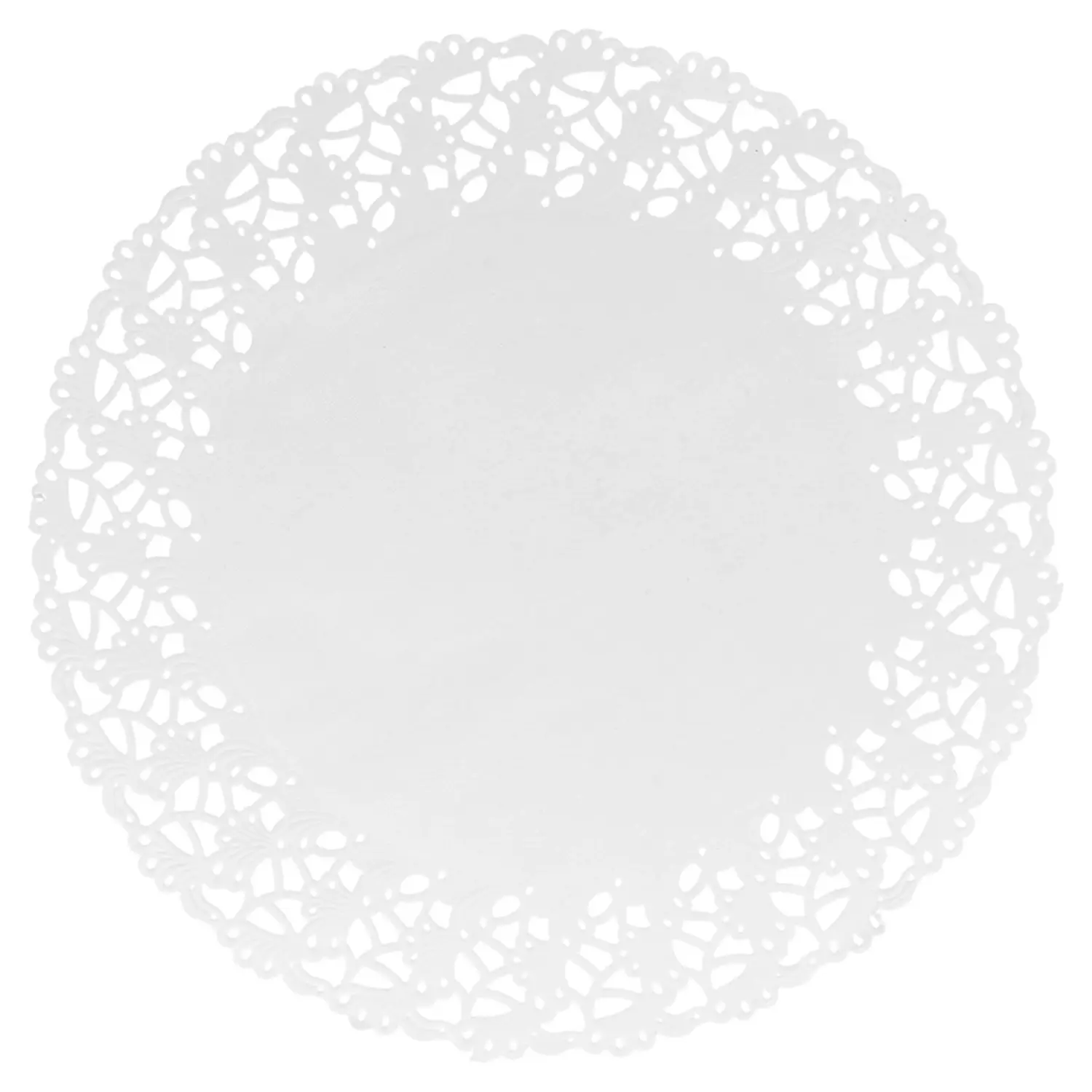 Pizzi rotondi  53 g/m2 ø 27 cm bianco carta (250 unità)