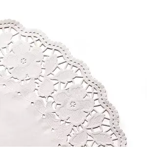 Pizzi rotondi  53 g/m2 ø 30,5 cm bianco carta (250 unità)