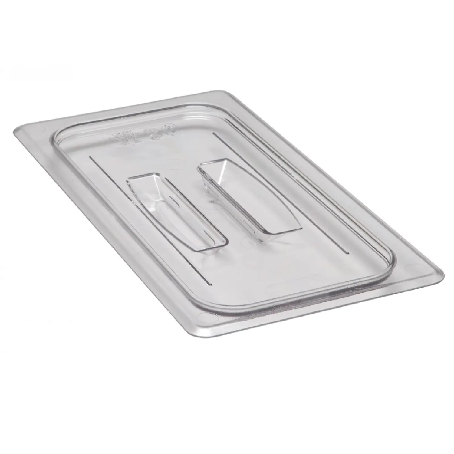 Tapa con asa GN 1/3 17,6 x 32,5 cm Transparente