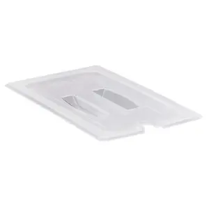 Tapa con muesca y asa GN 1/3 17,6 x 32,5 cm (6 unids)