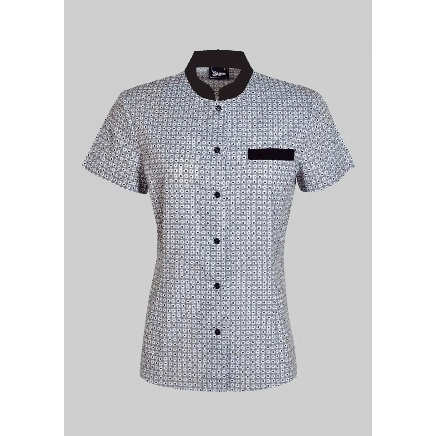 Blusa mao lunares tejido + fresco
