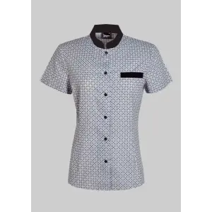 Blusa mao lunares tejido + fresco