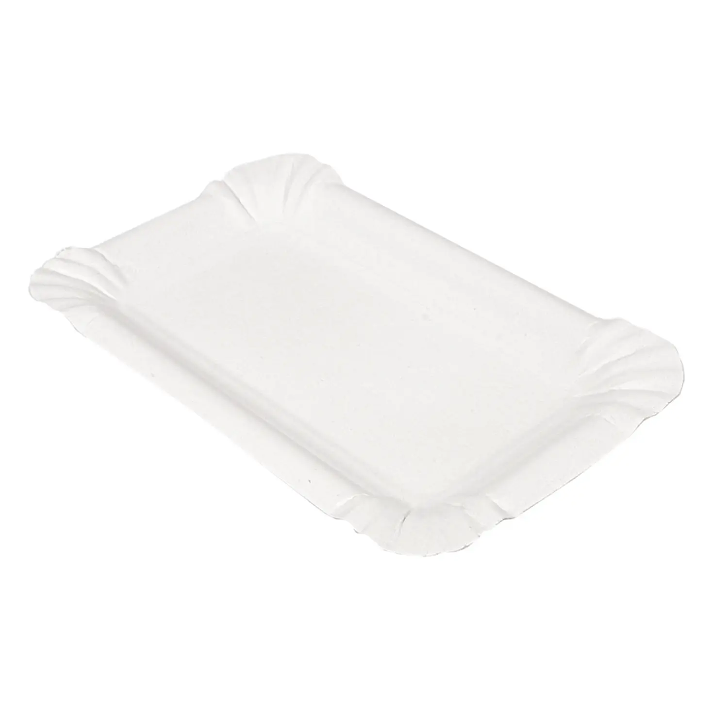 Vassoi pasticceria - piccoli  285 g/m2 20x13 cm bianco cartone (250 unità)