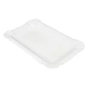 Bandejas pastelería - pequeñas  285 g/m2 20x13 cm blanco cartón (250 unid.)