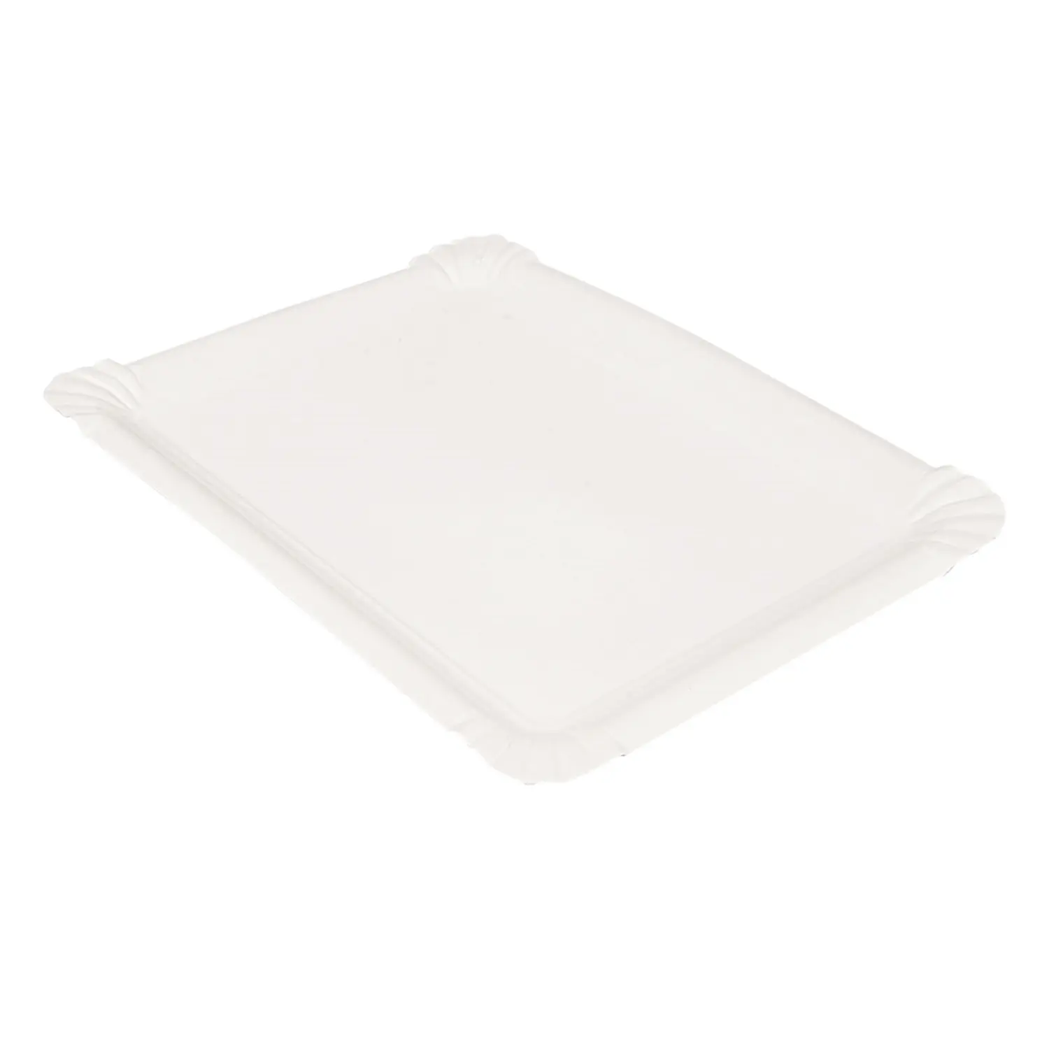 Vassoi pasticceria - medi  340 g/m2 25x17,5 cm bianco cartone (250 unità)