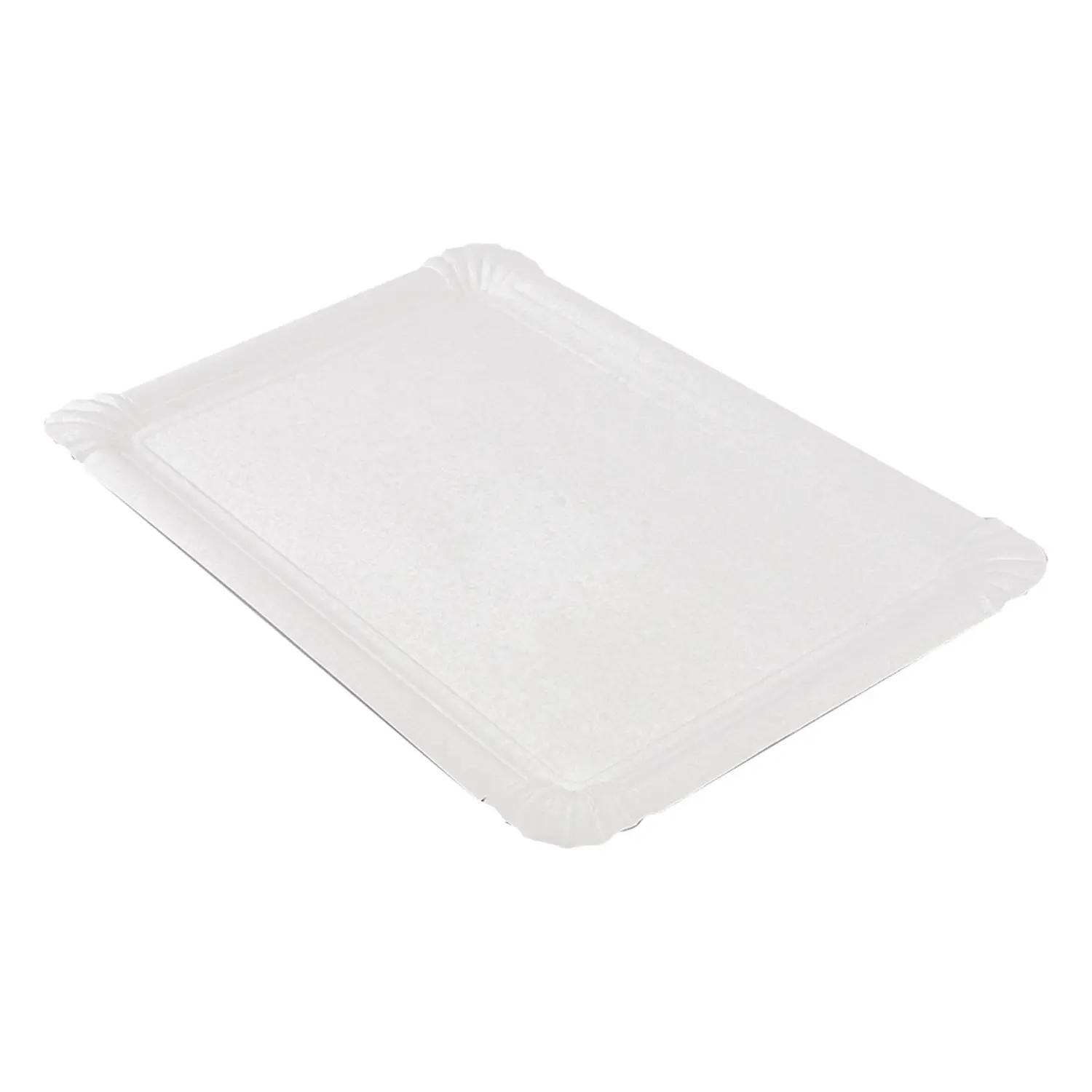 Vassoi pasticceria - medi  420 g/m2 33x23 cm bianco cartone (125 unità)