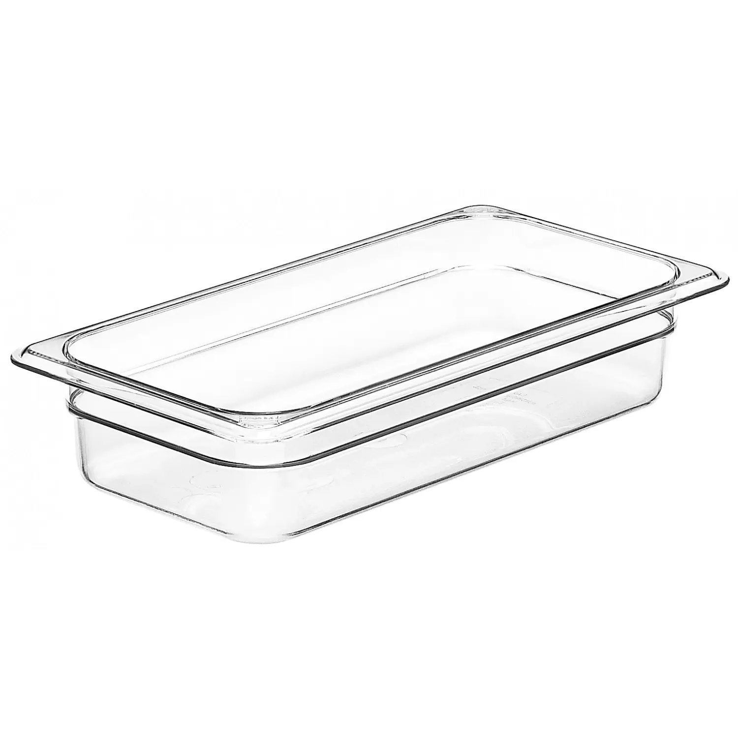 Recipiente GN 1/3 2,4 L Transparente Pack de 6 unidades