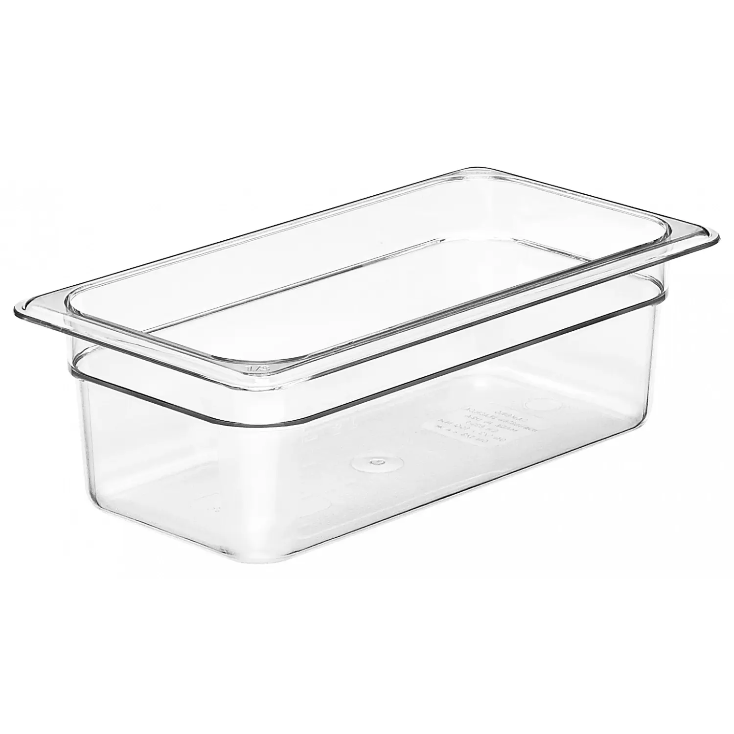 Recipiente GN 1/3 3,6 L Transparente Pack de 6 unidades
