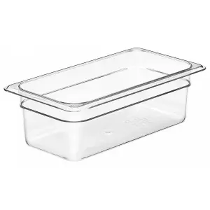 Recipiente GN 1/3 3,6 L Transparente Pack de 6 unidades