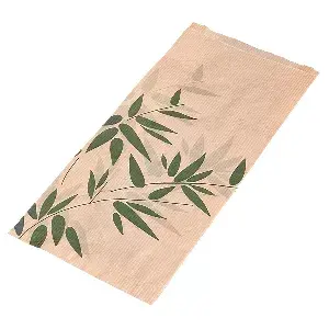 Sacos padaria feel green 2 kg 32 g/m2 19+8x35 cm natural kraft (250 unidade)