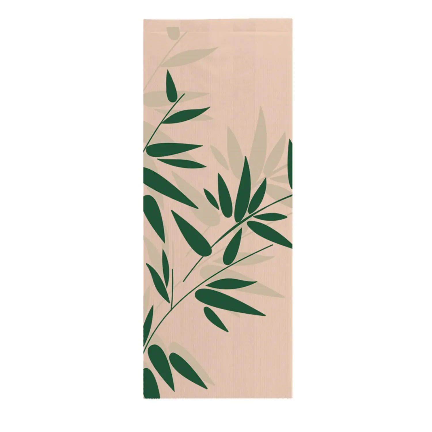 Sacchetto panetteria feel green  32 g/m2 14+7x35 cm naturale kraft (500 unità)