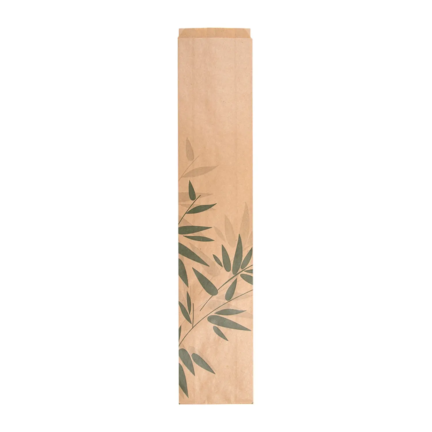 Sacchetto panetteria feel green  32 g/m2 9+3,5x46 cm naturale kraft (500 unità)