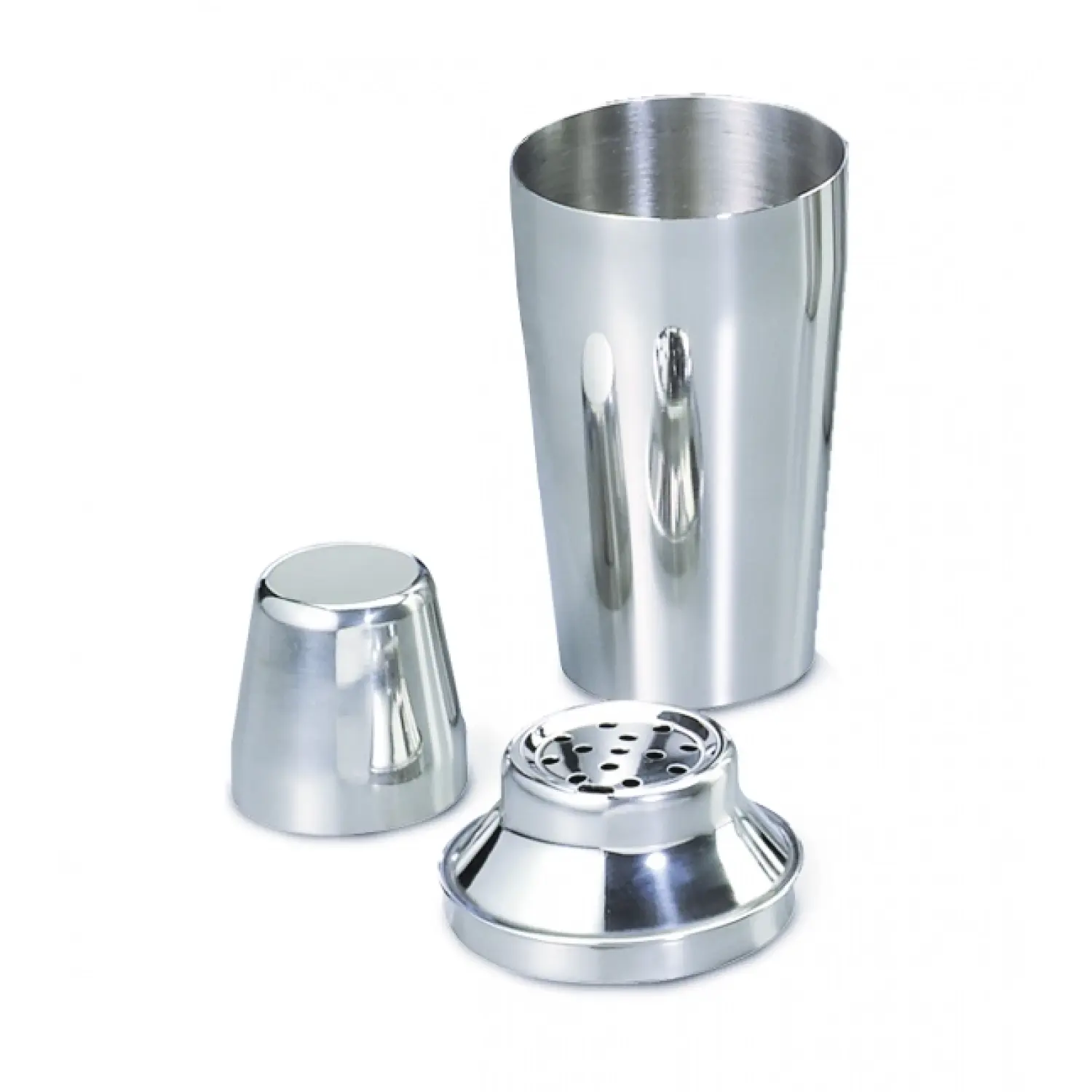 Cocteleras de 3 piezas 475 ml 8 x 8 x 19 cm Acero inoxidable