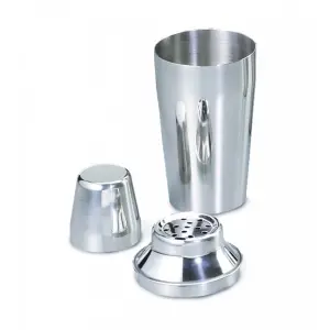 Cocteleras de 3 piezas 475 ml 8 x 8 x 19 cm Acero inoxidable