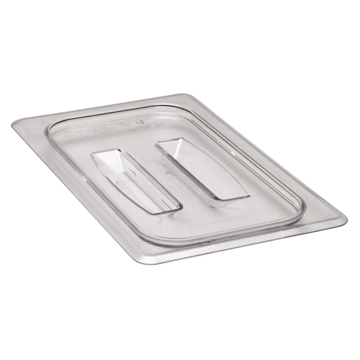 Tapa con asa GN 1/4 16,2 x 26,5 cm Transparente