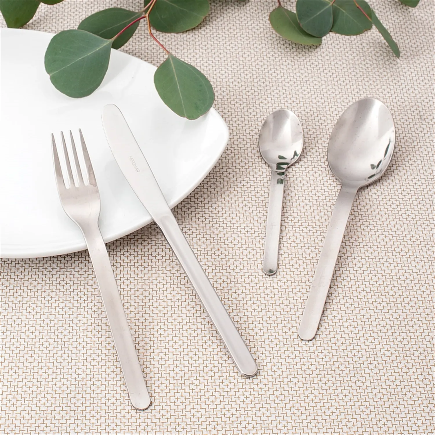 Coltelli artinox 'línea'  20,5 cm argento acciaio (12 unità)
