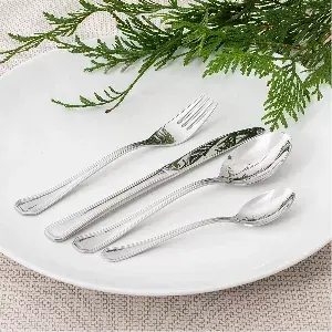 Coltelli artinox 'coral'  21 cm argento acciaio (12 unità)