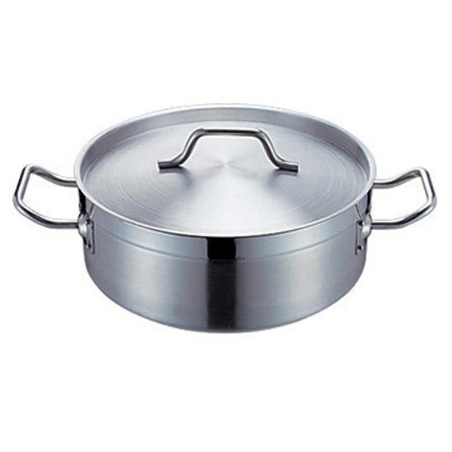 Pentola con coperchio  10 l ø 32x12,5 cm argento acciaio inox (1 unità)