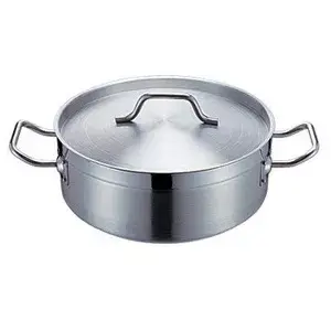 Pentola con coperchio  10 l ø 32x12,5 cm argento acciaio inox (1 unità)