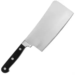 Falcetta falcetta, manico abs   17 cm argento acciaio inox (1 unità)