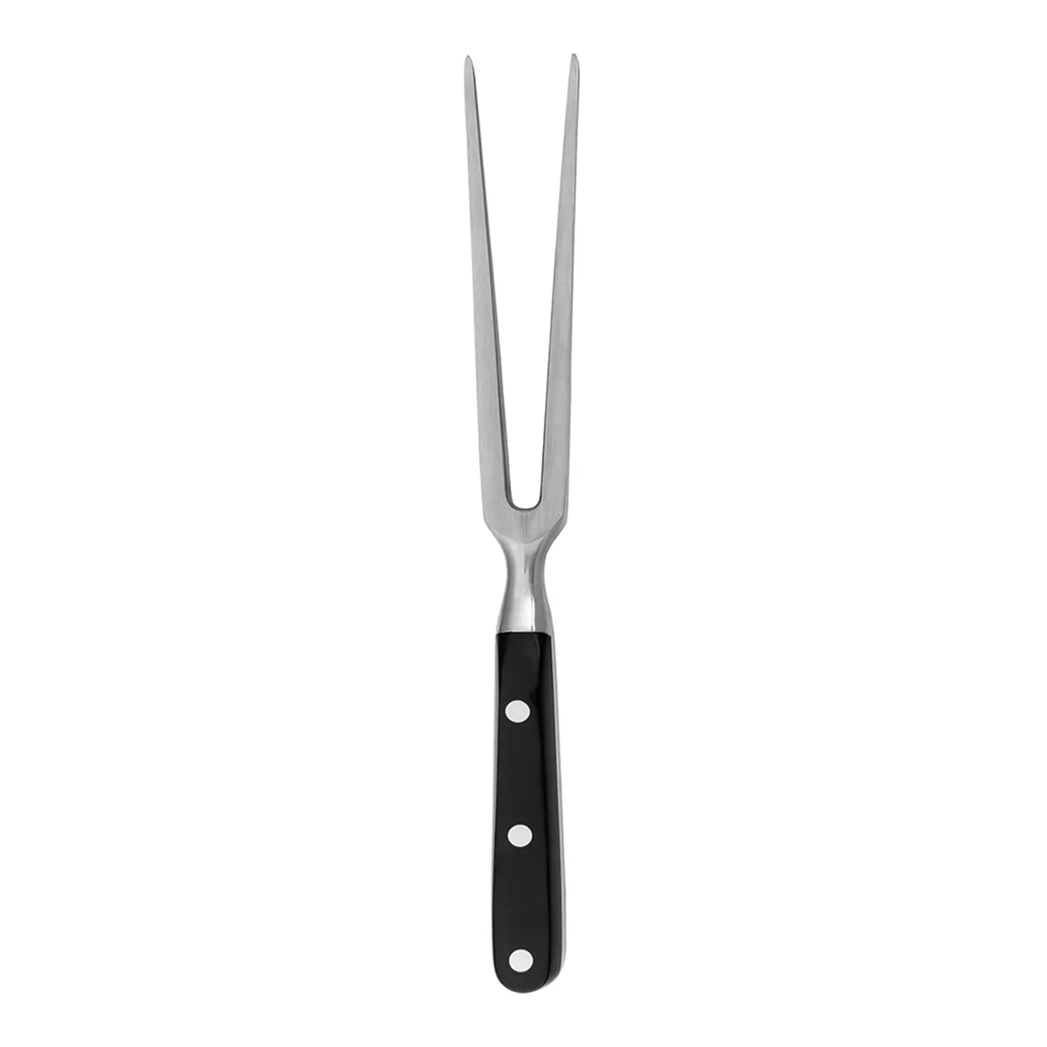 Forchettone, manico abs   15,5 cm argento acciaio inox (1 unità)