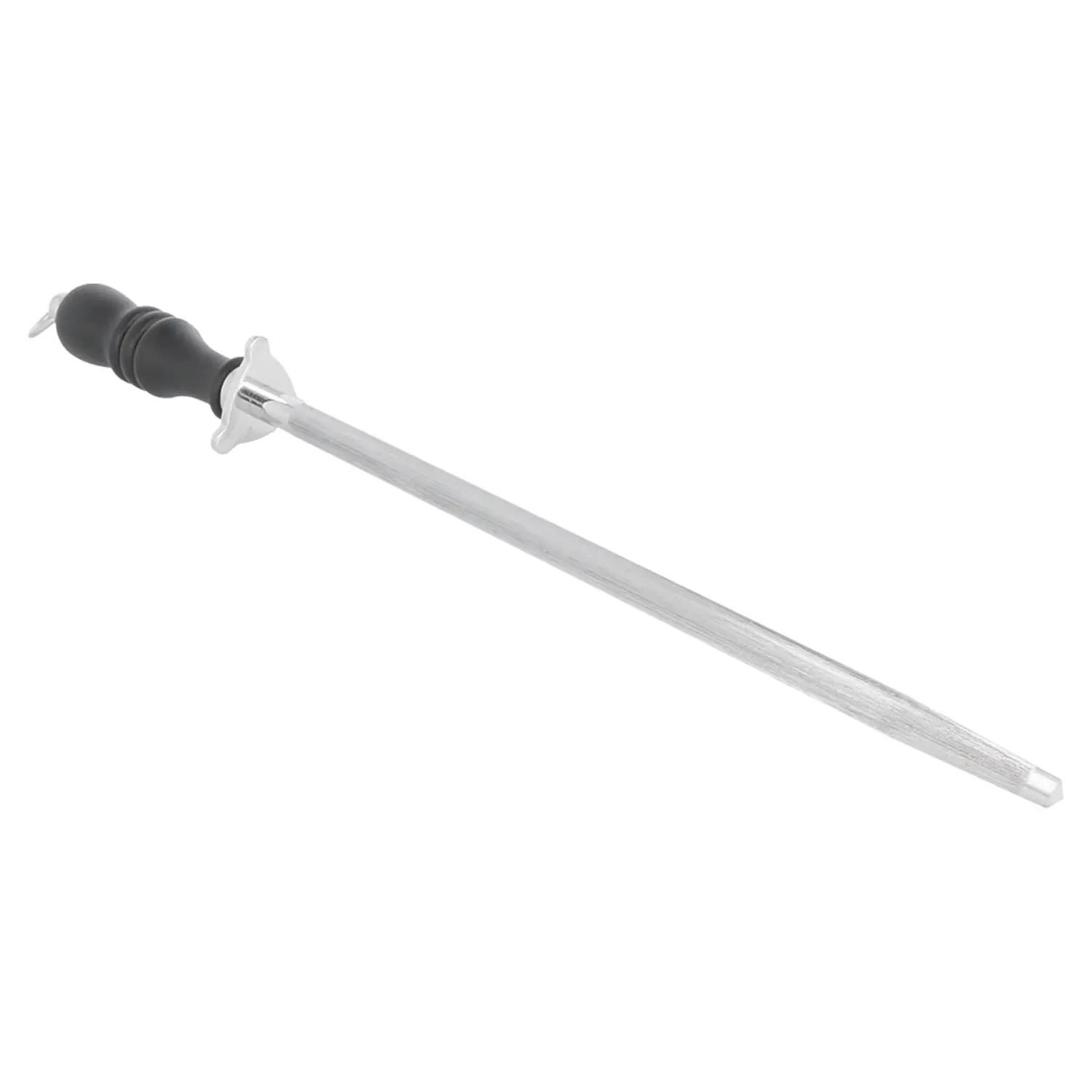 Acciaino, manico abs   30,5 cm argento acciaio inox (1 unità)