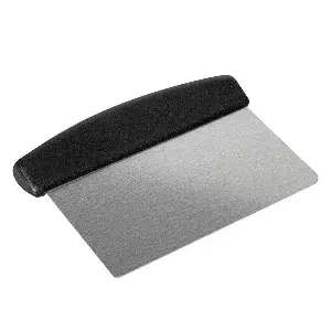 Spatola/raschietto impasto pizza   11x15,2 cm argento acciaio inox (1 unità)
