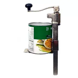 Apriscatole da banco universal manuale   46,5 (h) cm argento ferro (1 unità)