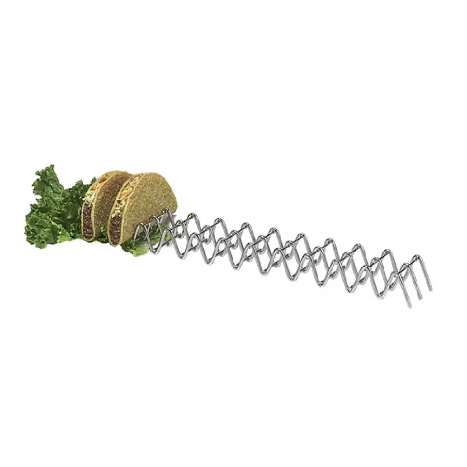 Soporte para tacos 11 12 tacos 47 x 6,4 x 3,8 cm