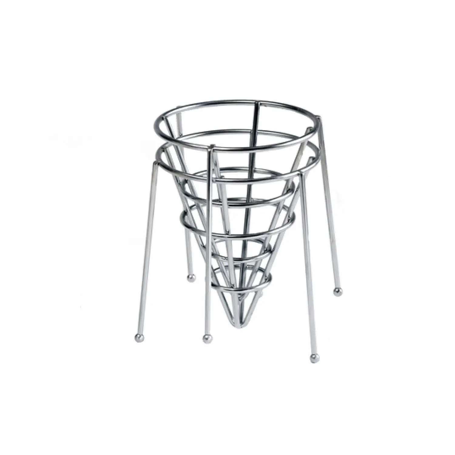 Cono de aperitivos apilable 12,7 x 12,7 x 15,2 cm (6 unids)