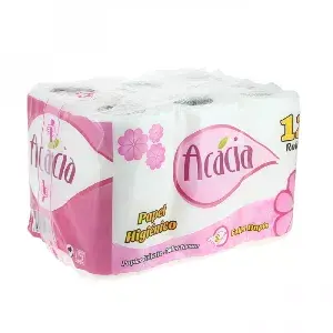 128 unidades de Papel Higiênico doméstico extra 2 folhas 13m | Ref: 4B72