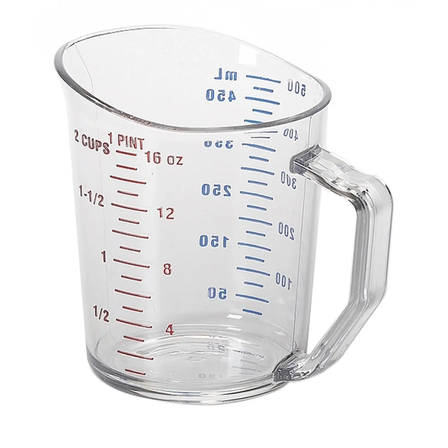 JARRA MEDIDORA 500 ml 8 x 13 x 25 cm Policarbonato Transparente