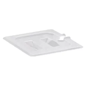 Tapa con muesca y asa GN 1/6 16,2 x 17,6 cm (6 unids)