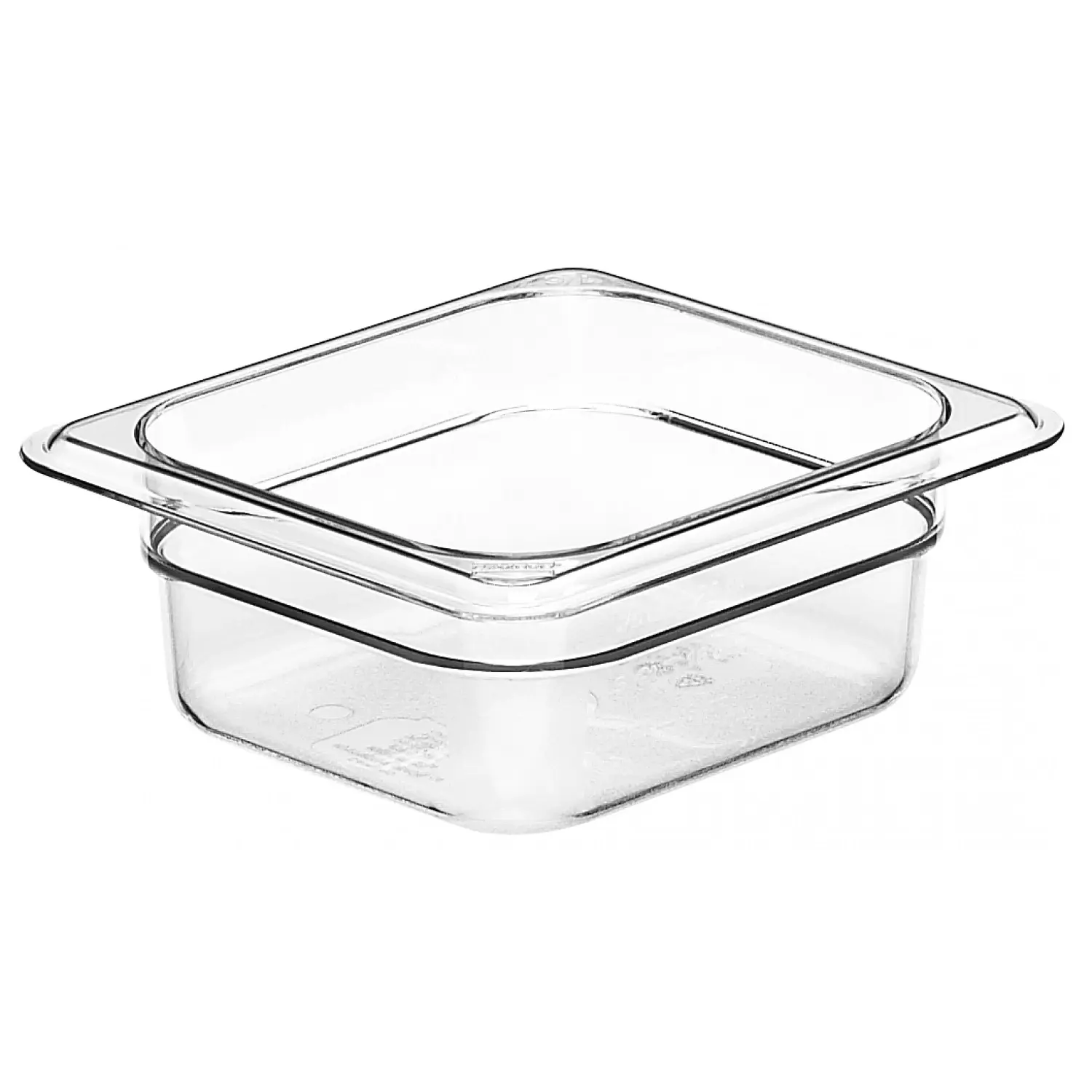 Recipiente GN 1/6 1 L Transparente Pack de 6 unidades