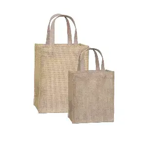 Sacchetti   20+10,5x25 cm naturale iuta (10 unità)