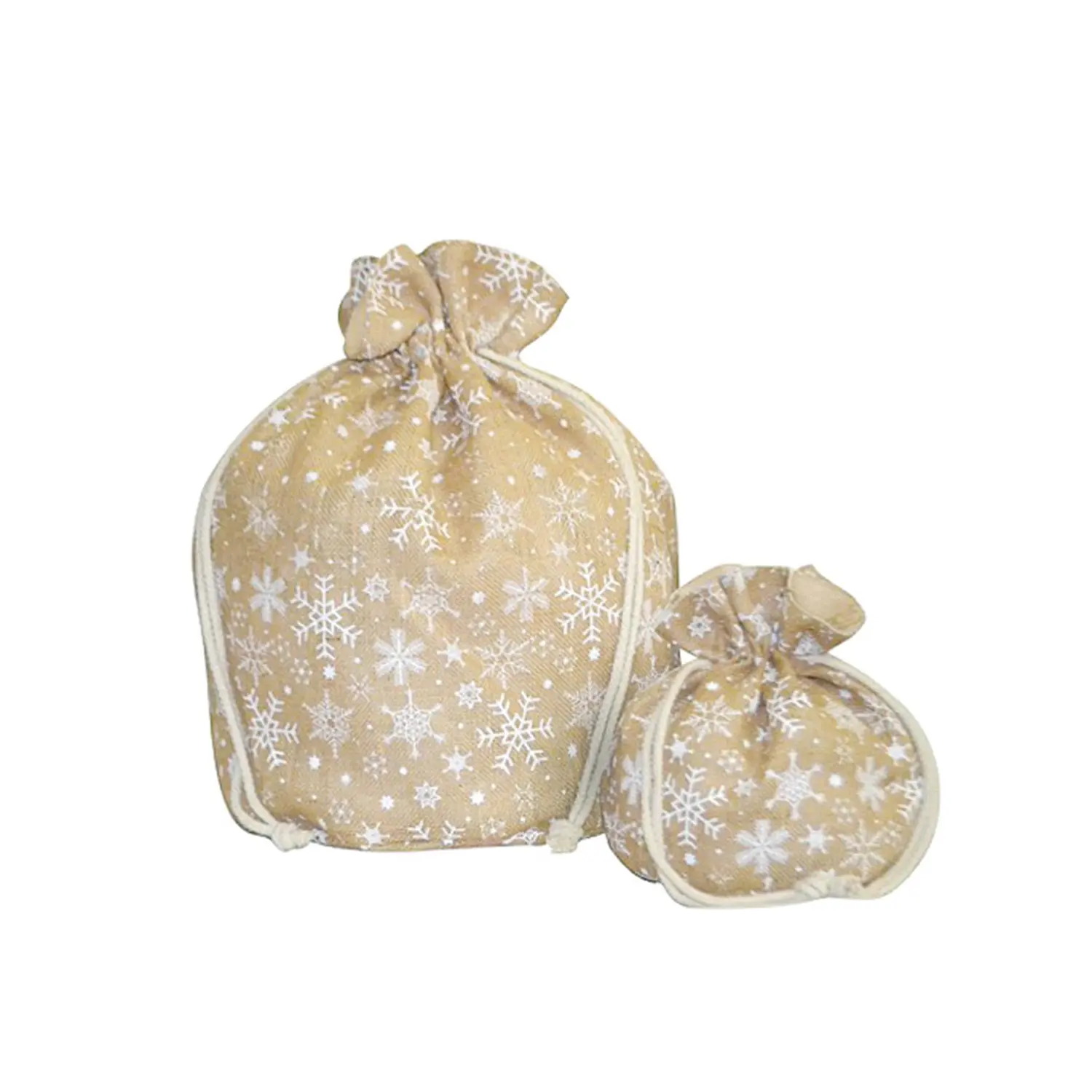 Sacchetti - stars   38x56 cm naturale iuta (10 unità)