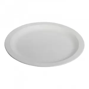 Plato llano 21 x 21 cm (12 unids)