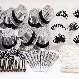 Set assortito cotillon 50 persone 'luxe'  36x30,5x30 cm colori varie (1 unità)