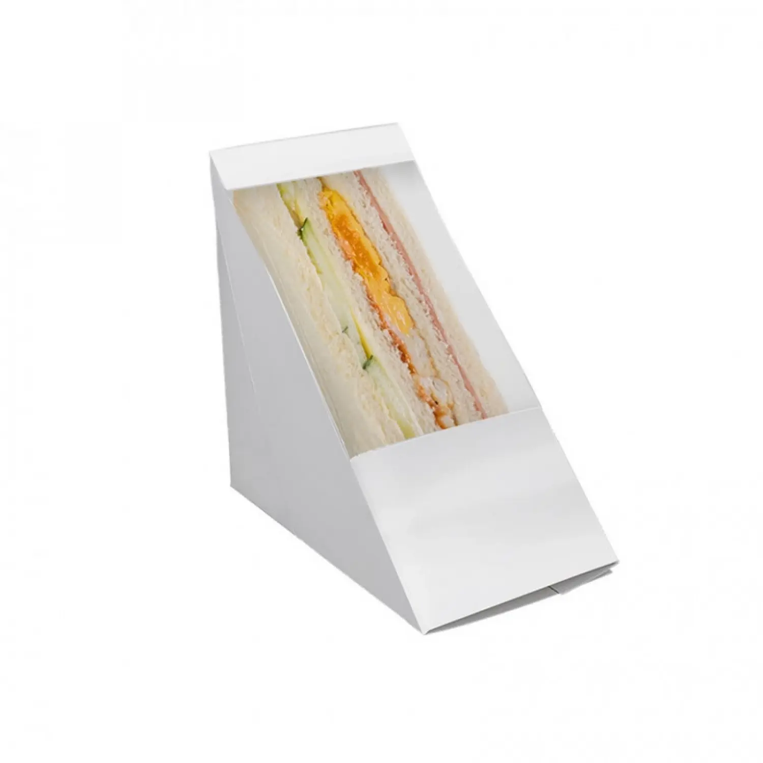 500 Uds. Sandwich doble en cartón con Ventana | Ref: 9350