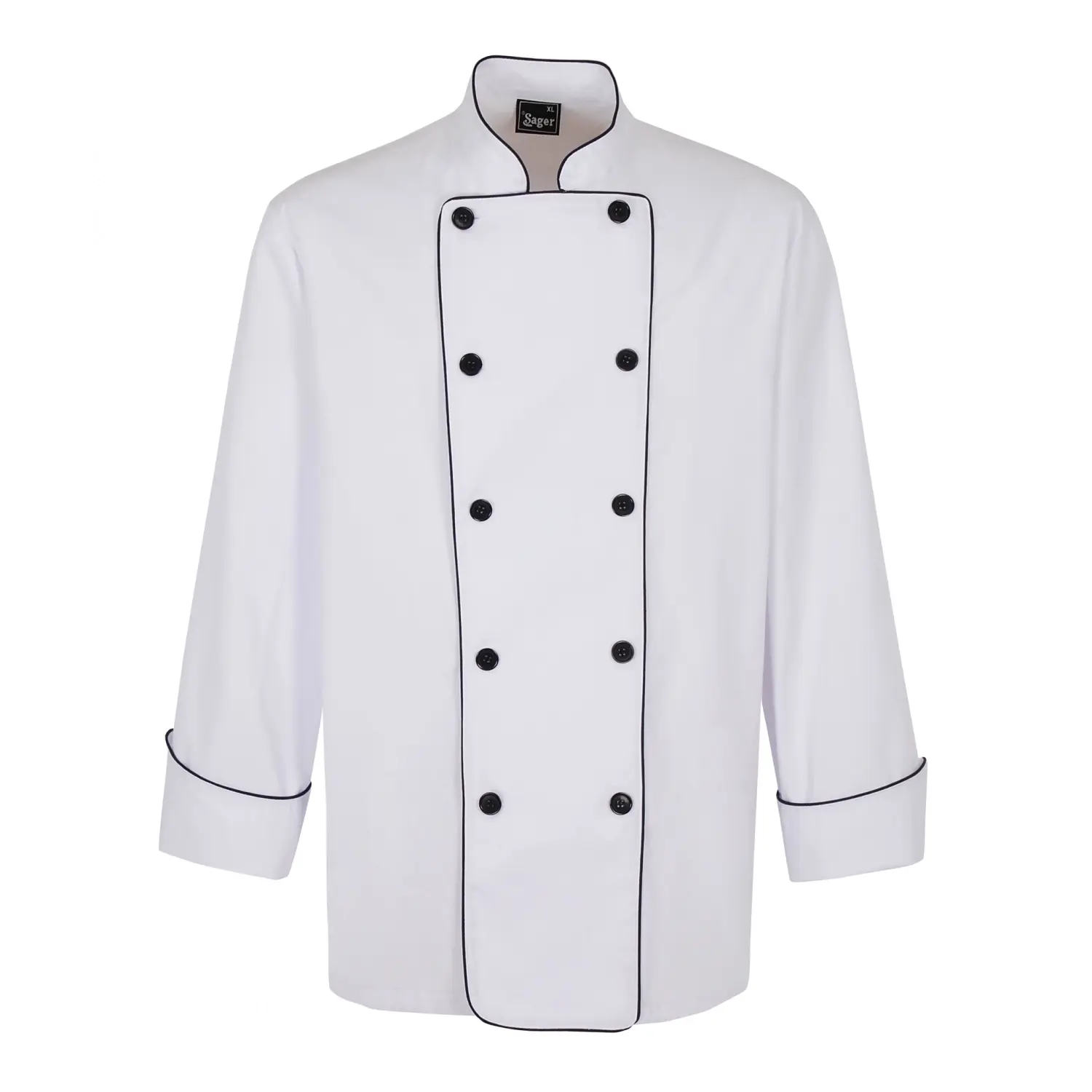 Chaqueta vivos manga larga