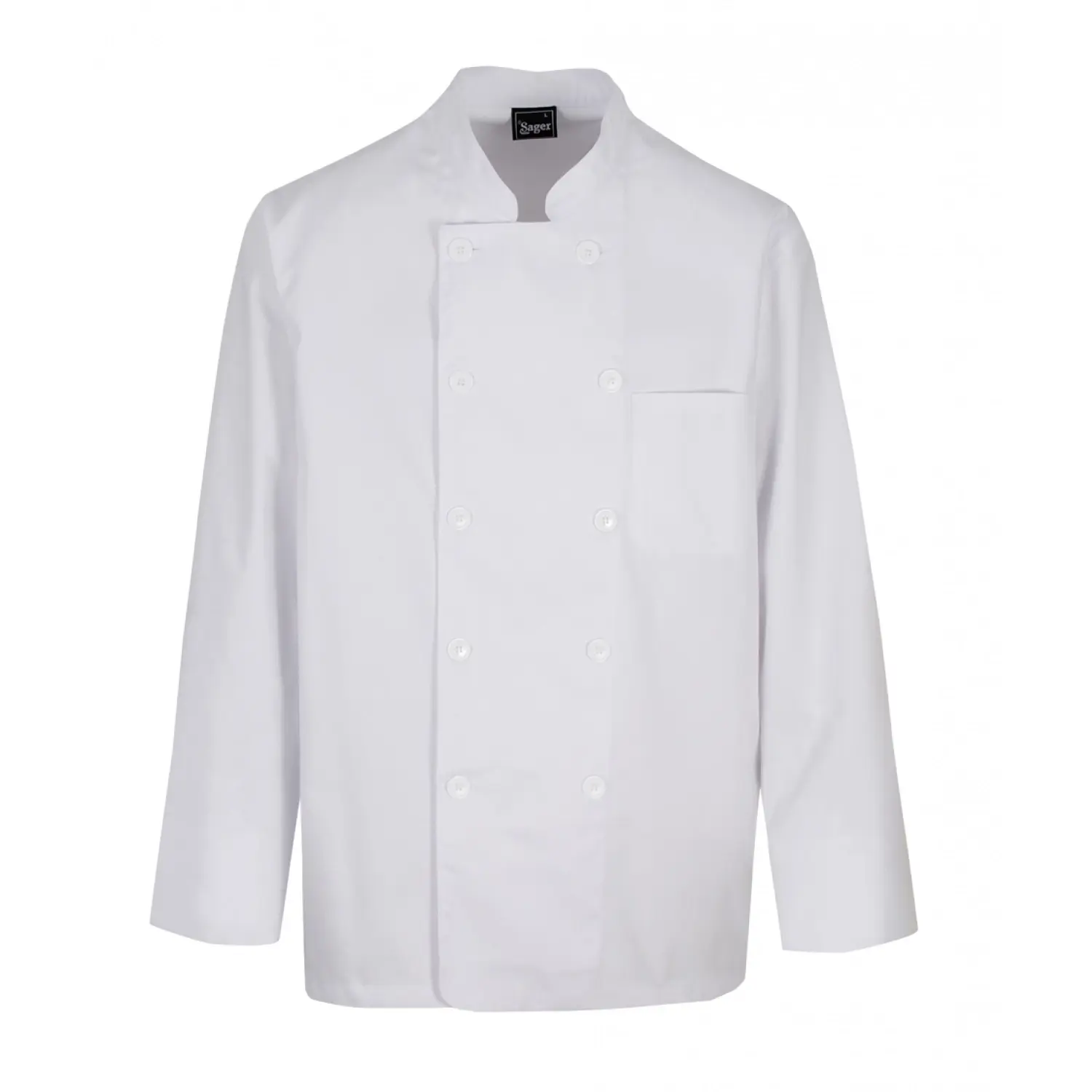 Chaqueta  chef básica manga larga