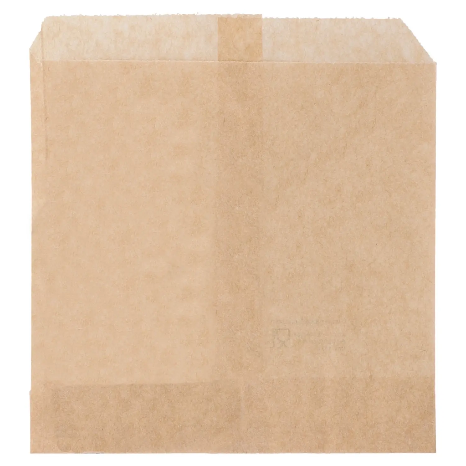 Bolsas para fritos pfas free  34 g/m2 12x12 cm natural perg. antigrasas (1000 unid.)