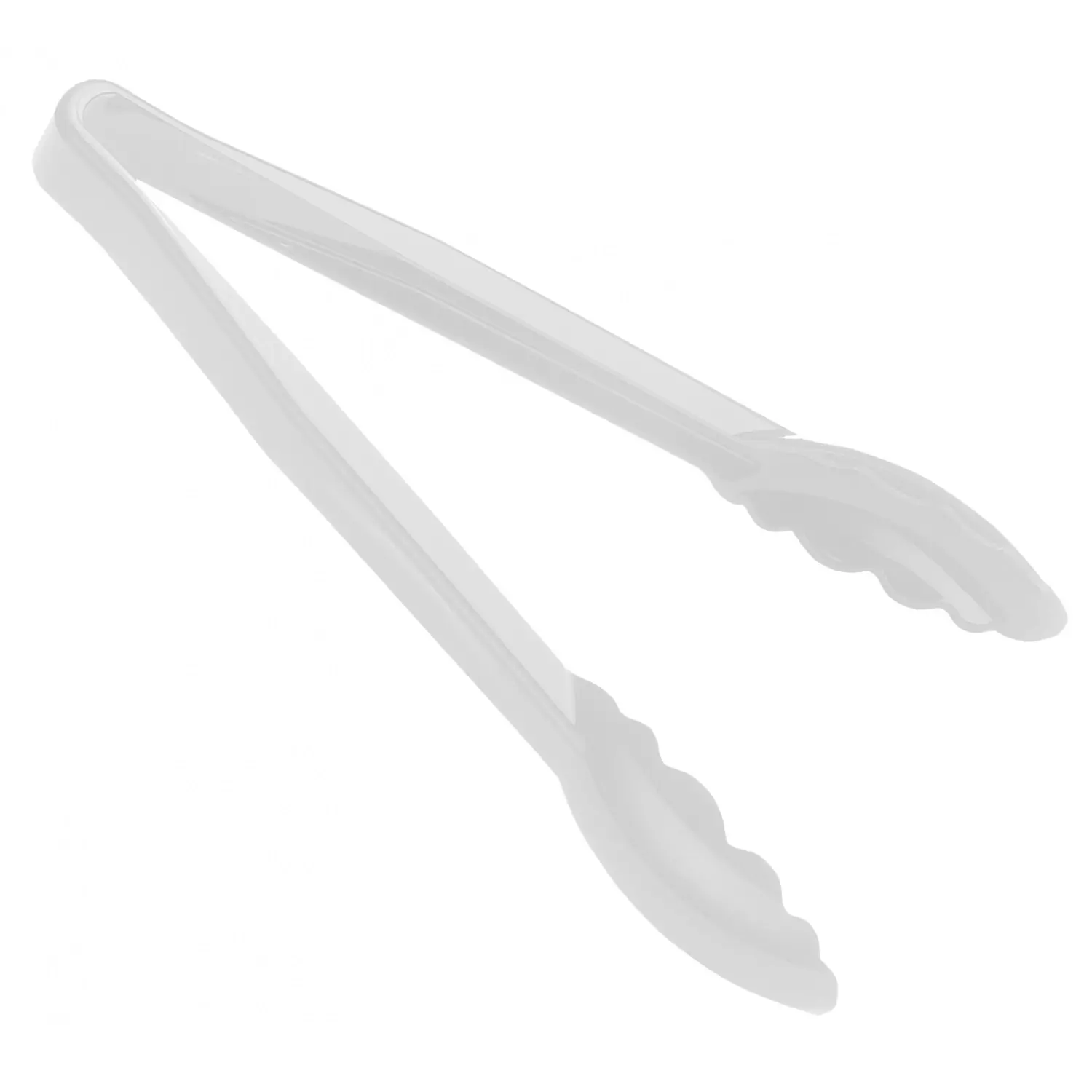 PINZA DE SERVICIO FESTONEADA 23 cm de largo Blanco