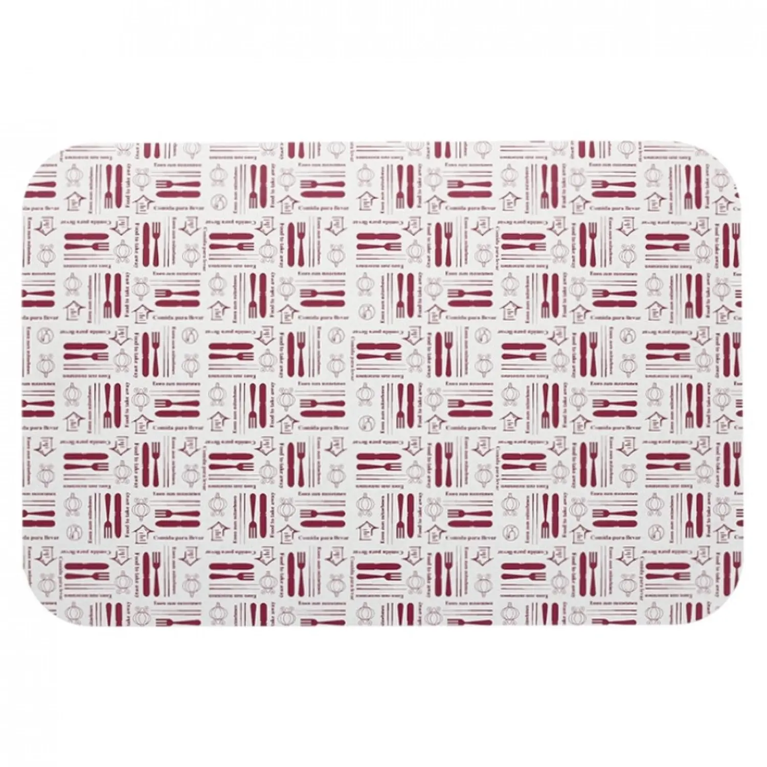 100 Uds. Tapa de cartón para envases aluminio A2200/500 | Ref: A2200T/500