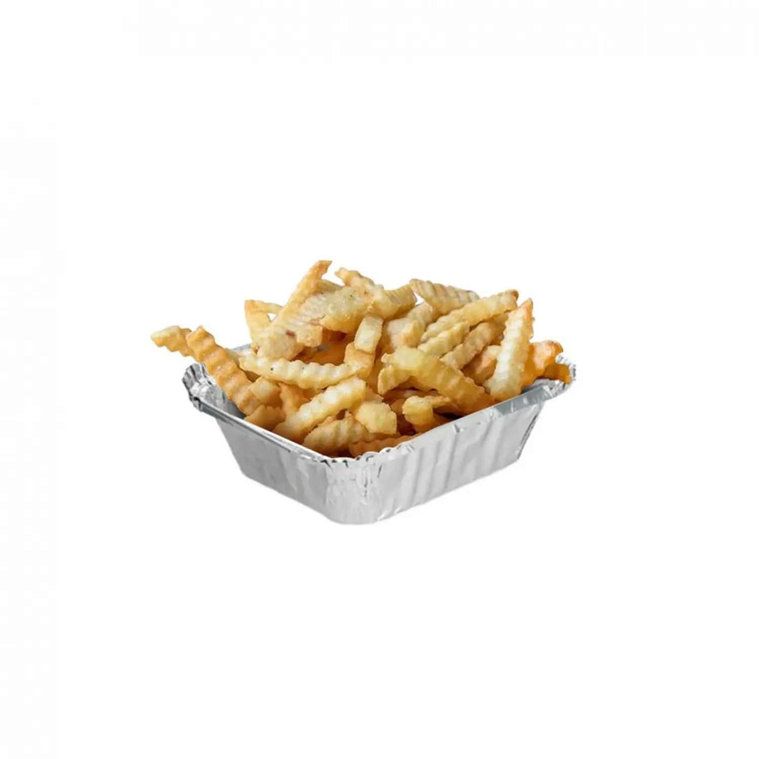 100 Uds. Envase de aluminio rectangular con rizo (470cc) | Ref: A500/FE